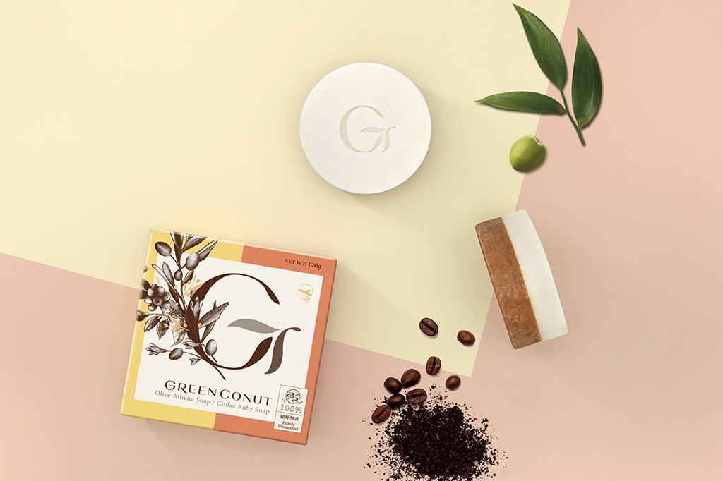 綠果雙色瑞豆豆皂｜日夜潔淨