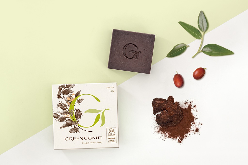 綠果神奇灌木荷荷巴油洗頭皂