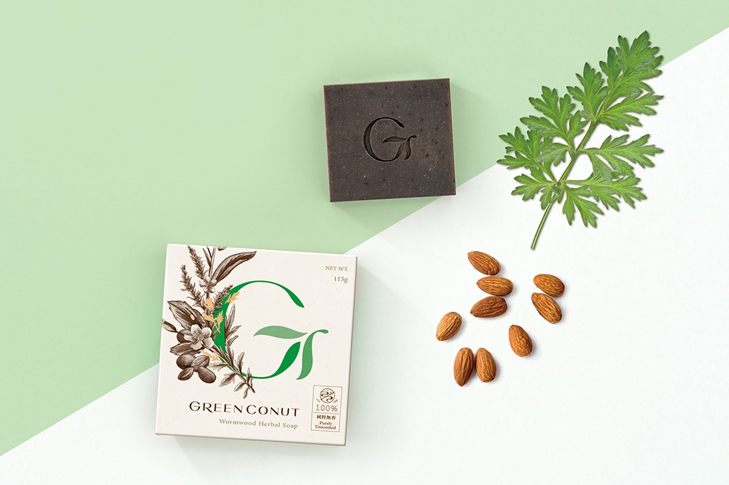 綠果艾草穩心避邪小孩好睡皂