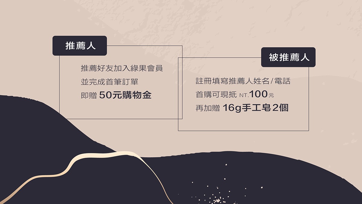 綠果推薦好友計畫