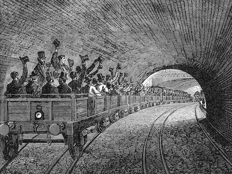 綠果先生冷知識Ｘ世界上第一輛地鐵的車廂是露天的？