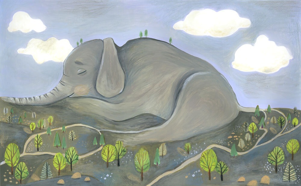 冷知識-綠果先生-地球最大哺乳類動物大象，每天只睡２小時？