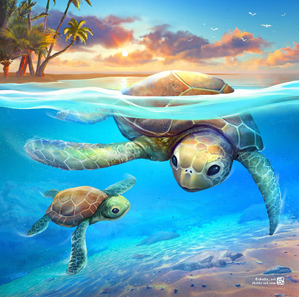 冷知識-綠果先生-氣候會影響烏龜生男生女，且烏龜是用屁股呼吸？