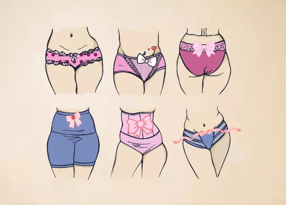 女生內褲10條裡有8條都有蝴蝶結? | 綠果 GREENCONUT | 冷知識underwear design bow knot 0302 冷知識-綠果先生-女生內褲10條裡有8條都有蝴蝶結?