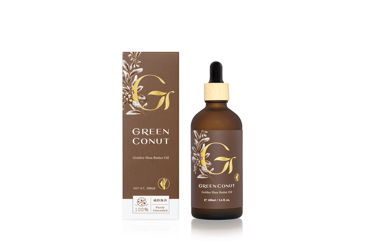 綠果黃金乳油木果保養油 100ml_golden-sheabutter-oil